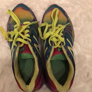 Rainbow New Balance shoes